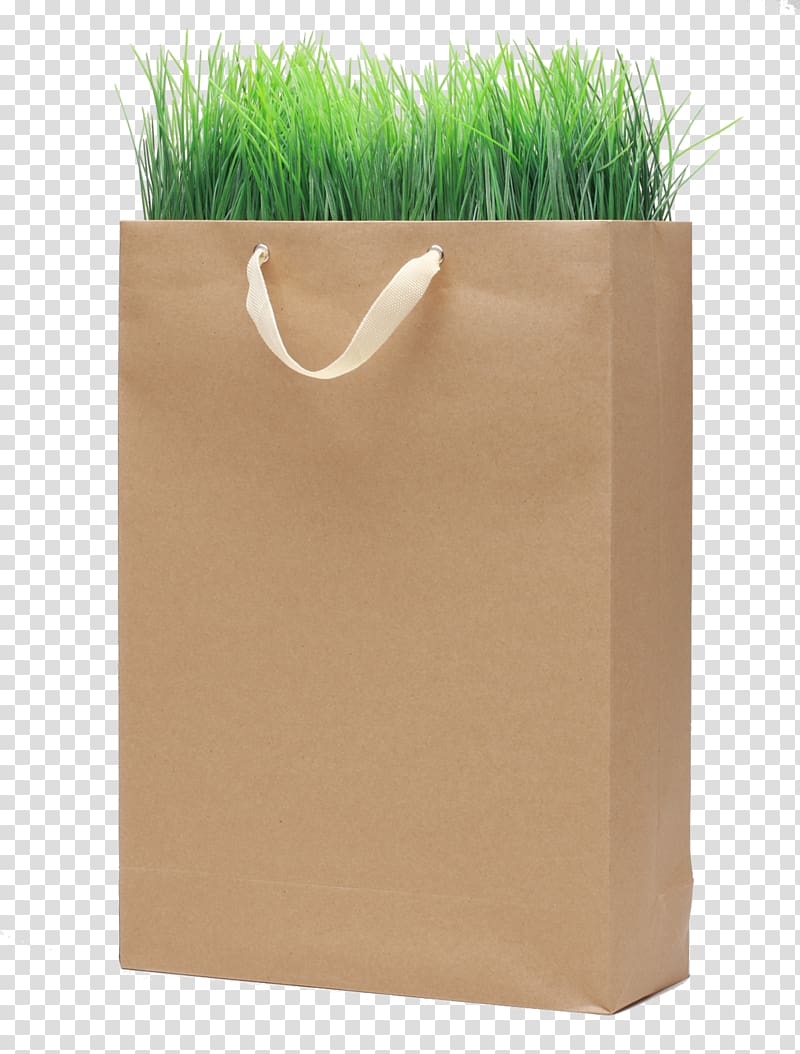 Kraft paper Shopping bag Paper bag, Environmentally friendly kraft paper bags transparent background PNG clipart