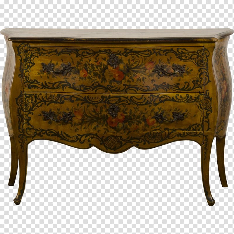 Table Chest of drawers Buffets & Sideboards Napoleon III style, table transparent background PNG clipart