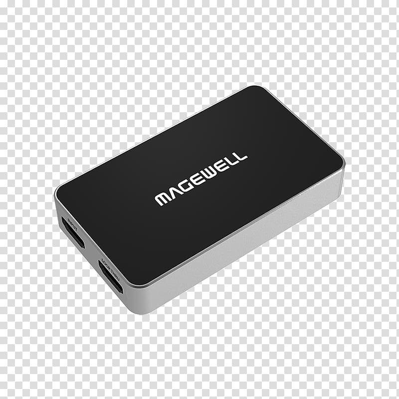 Magewell Pro Capture HDMI Video Magewell 11100 Pro Capture Quad HDMI Capture Card Lithium battery, xbox one usb recorder transparent background PNG clipart