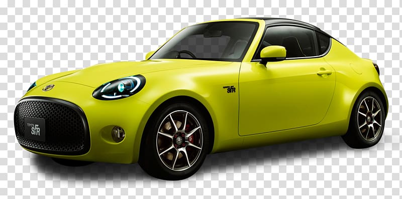 Toyota 86 Sports car Tokyo Motor Show, Green Toyota S FR Car transparent background PNG clipart