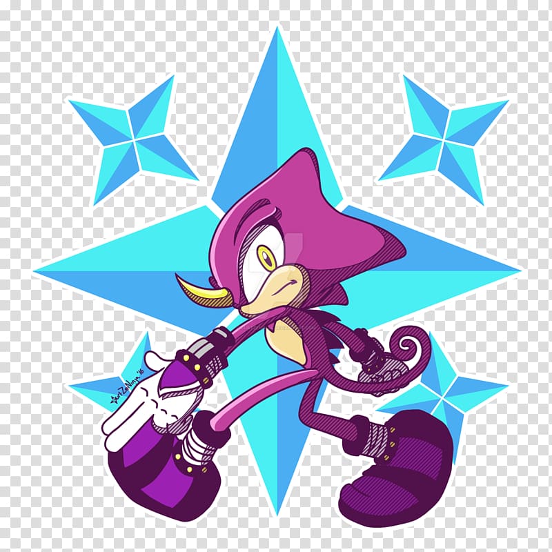 Espio the Chameleon Sonic Heroes Tails the Crocodile Charmy Bee, chameleon transparent background PNG clipart