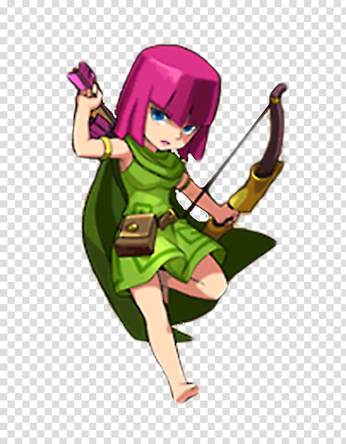 Clash of Clans Clash Royale Puzzle & Dragons Drawing Anime, character coc transparent background PNG clipart