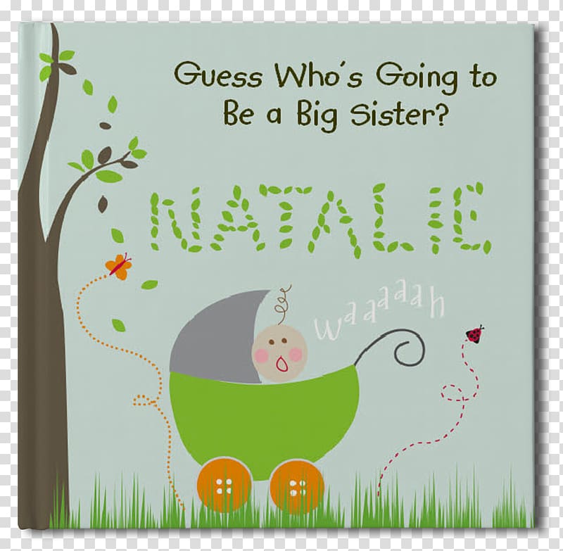 Hardcover I'm a Big Sister Book Children's literature, book transparent background PNG clipart