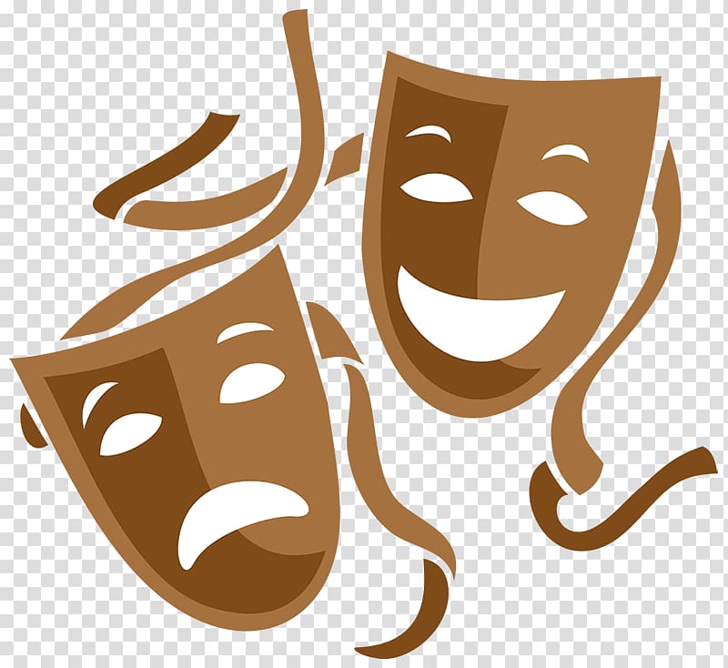 Theatre Drama Mask, mask transparent background PNG clipart