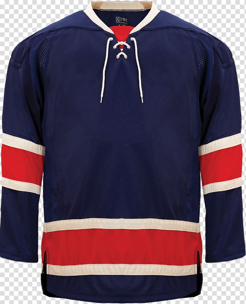 T-shirt Sports Fan Jersey Sweater Hockey jersey, Third Jersey transparent background PNG clipart