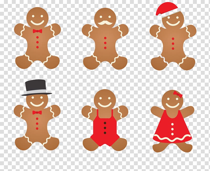 Pryanik Gingerbread man Cookie, Christmas Gingerbread Man transparent background PNG clipart