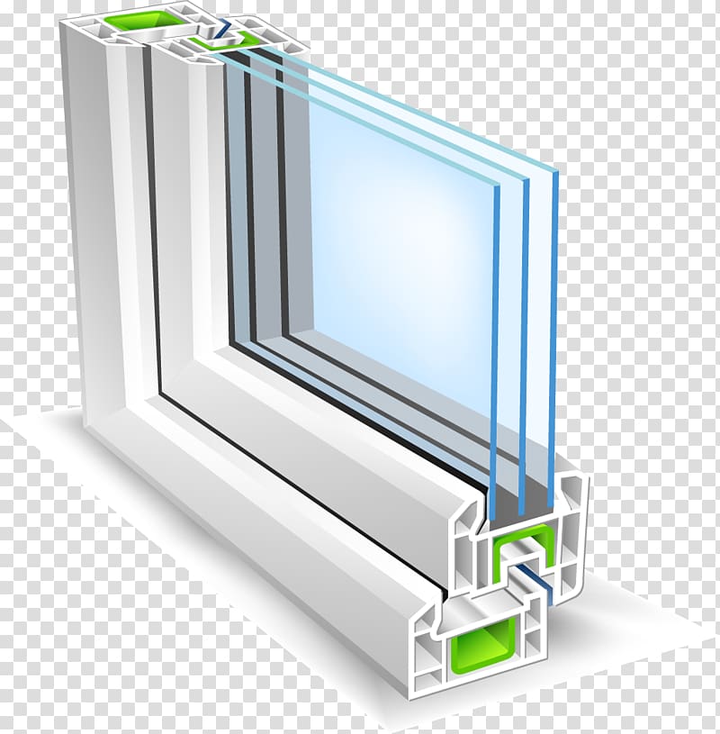 Paned window Insulated glazing Glass, Hand-painted aluminum bezels transparent background PNG clipart