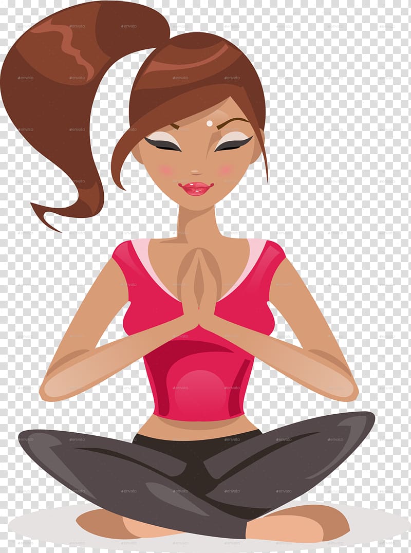 Woman meditating , Yoga Lotus position Asana , Yoga transparent background  PNG clipart