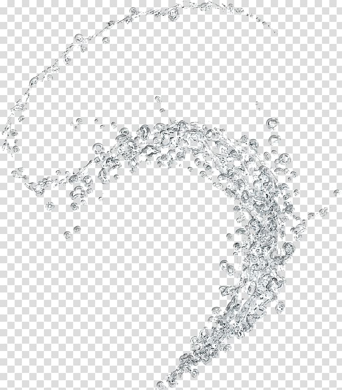 creative splashing water droplets transparent background PNG clipart