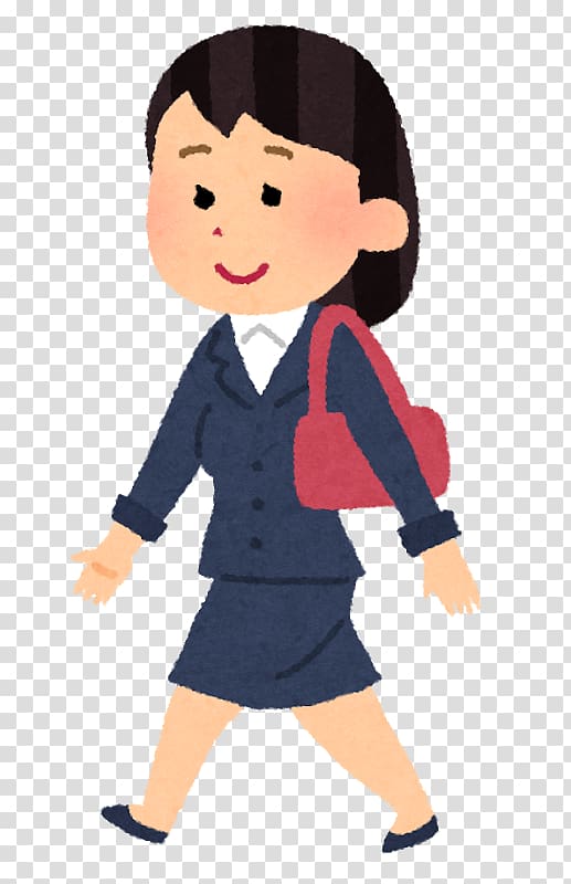 Commuting Employment agency 正社員 Transport, businesswoman transparent background PNG clipart