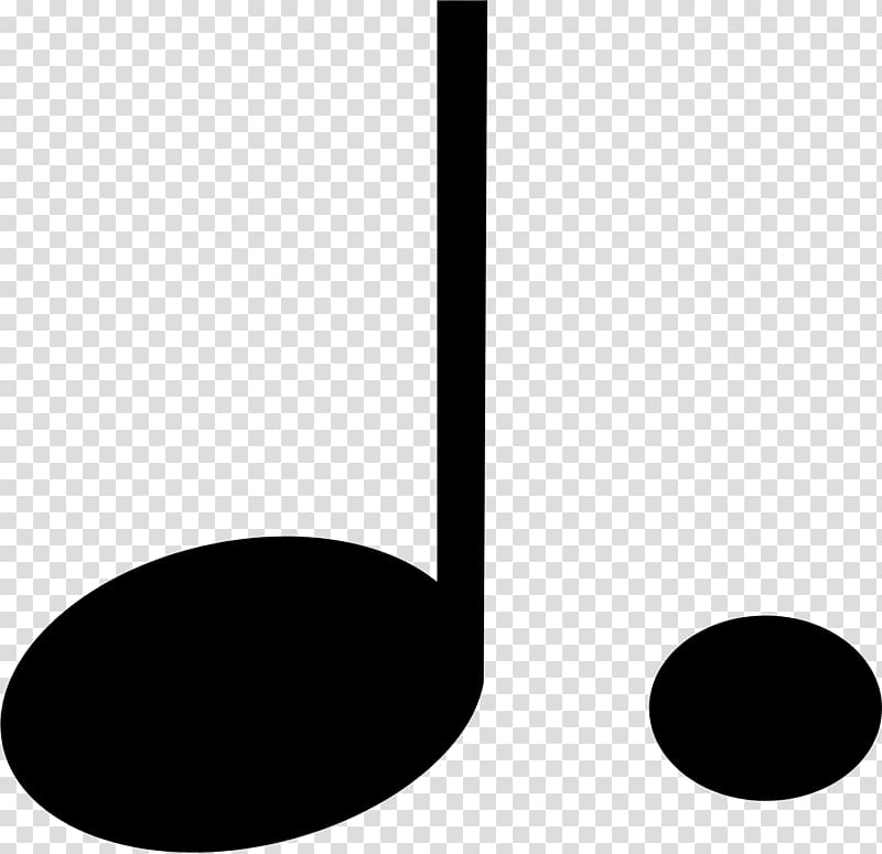 Quarter note Dotted note Musical note Eighth note , musical note transparent background PNG clipart