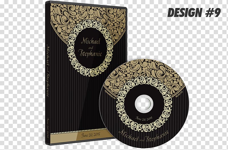DVD Wedding Cover art, design transparent background PNG clipart