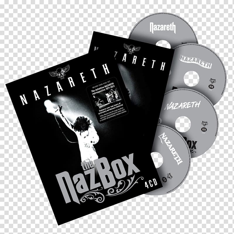 Nazareth The Naz Box \'Snaz Rampant Music, dvd transparent background PNG clipart