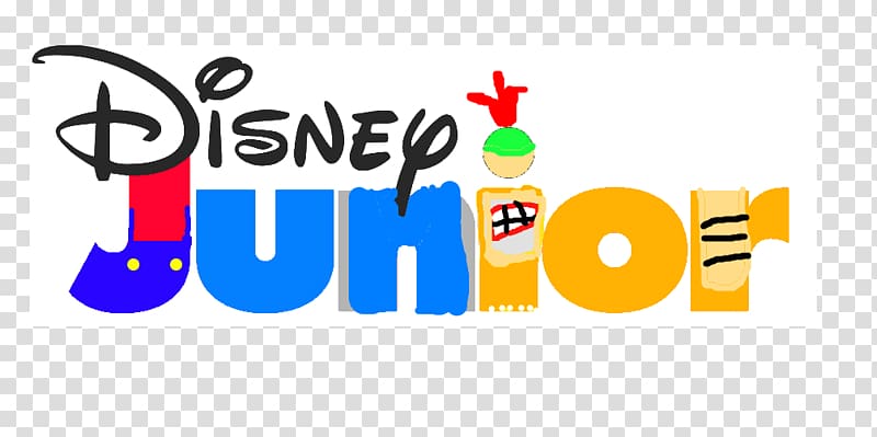 Disney Junior Logo Disney Channel The Walt Disney Company Television, cartoon amusement park transparent background PNG clipart
