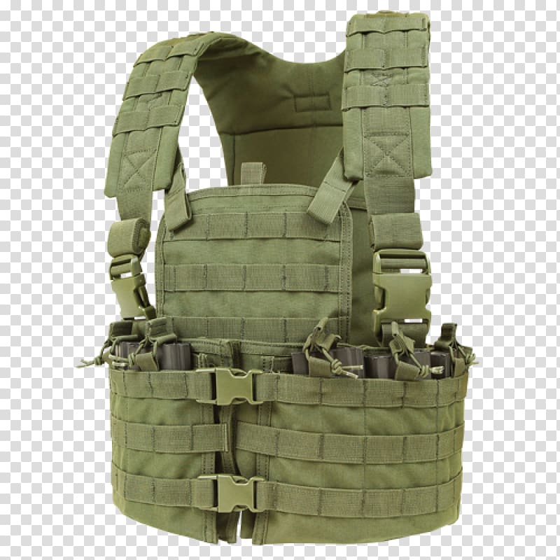 MOLLE Olive Drab TacticalGear.com Soldier Plate Carrier System, pouch transparent background PNG clipart