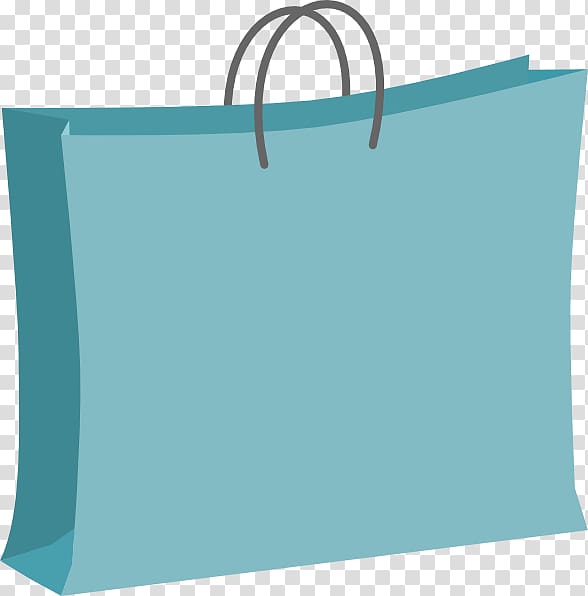 T-shirt Plastic bag Shopping bag Point of sale Retail, Blue Shopping Bag transparent background PNG clipart
