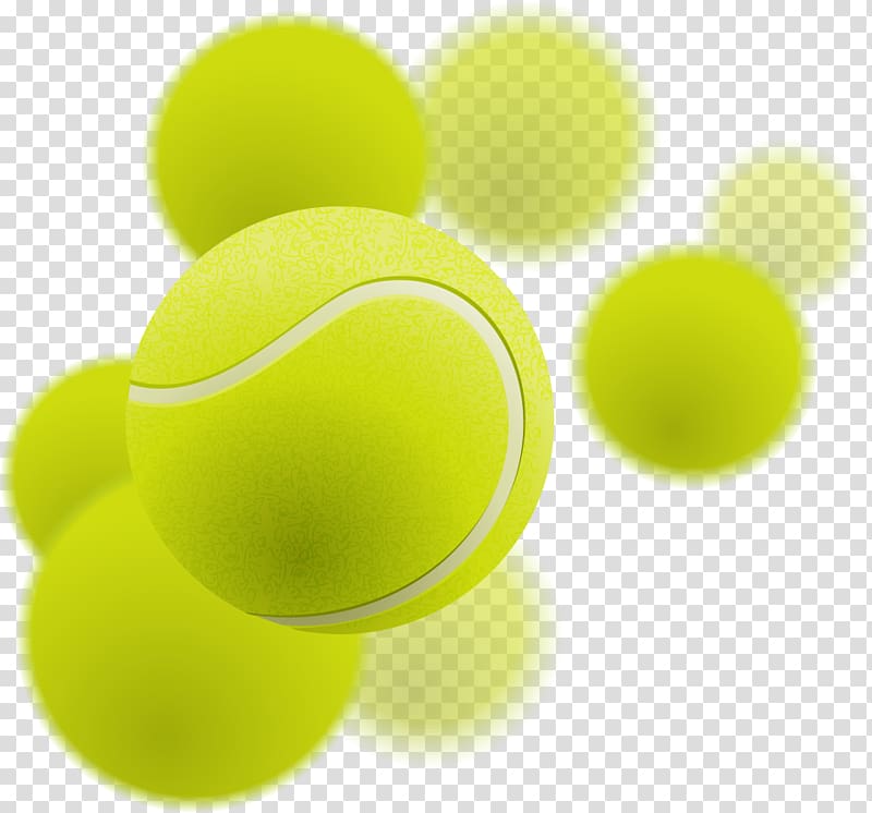 Tennis ball Green Circle, Green Tennis transparent background PNG clipart