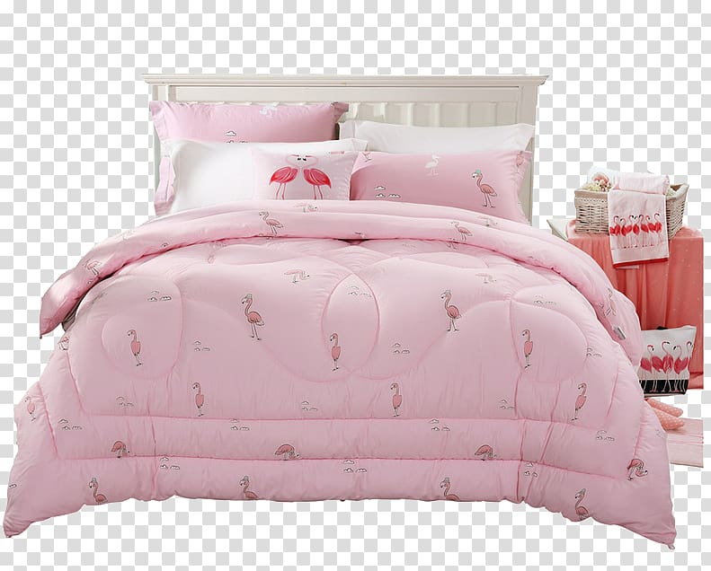 Blanket Quilt Discounts and allowances Tmall Taobao, Pink Princess quilt transparent background PNG clipart