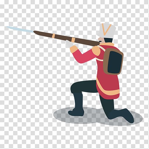 Cartoon Hunting Safari Shooting sport Soldier Illustration, Shoot the soldier transparent background PNG clipart