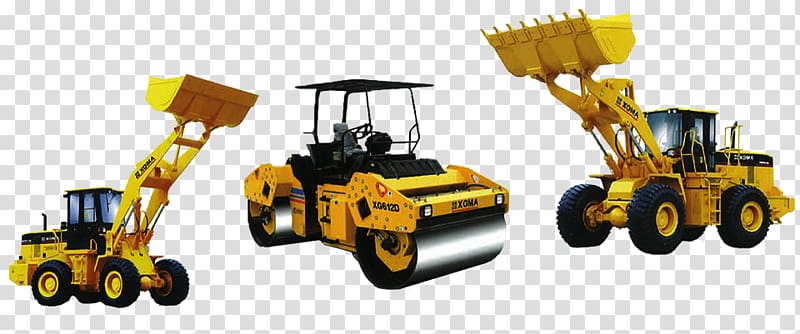 Bulldozer Heavy Machinery Architectural engineering Grader Wheel tractor-scraper, construction machine transparent background PNG clipart