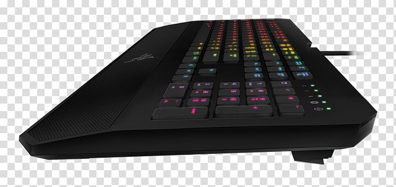 Computer keyboard Razer DeathStalker Chroma Gaming keypad RGB color model, Computer transparent background PNG clipart