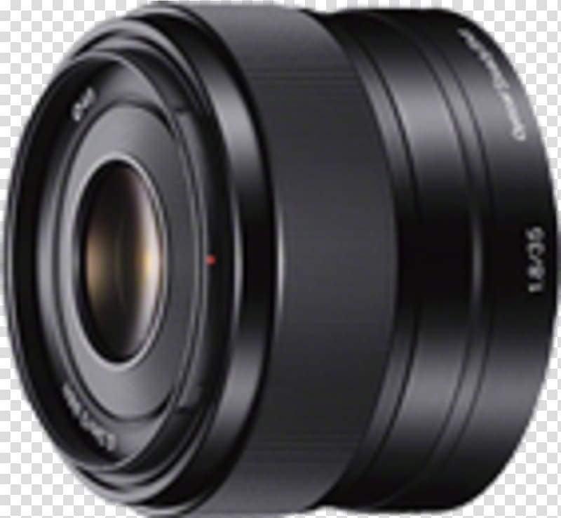 Sony NEX-5 Nikon AF Nikkor 50 mm f/1.8D Sony E-mount Sony E 35mm f/1.8 Camera lens, camera lens transparent background PNG clipart