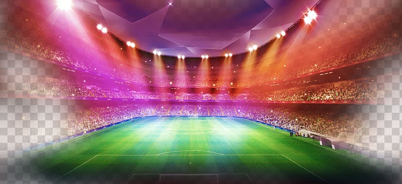 World Cup background, football stadium transparent background PNG clipart