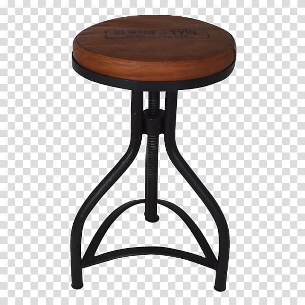 Bar stool Chair Leather Wood, chair transparent background PNG clipart
