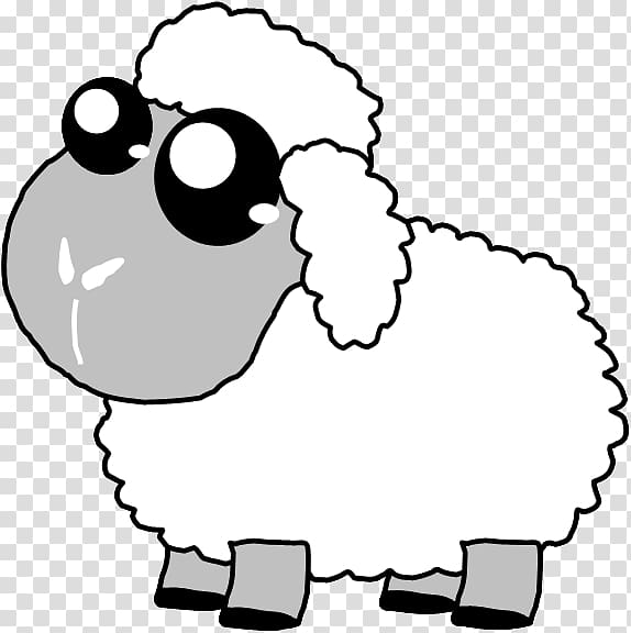 Sheep Drawing Cuteness , Cute Sheep transparent background PNG clipart