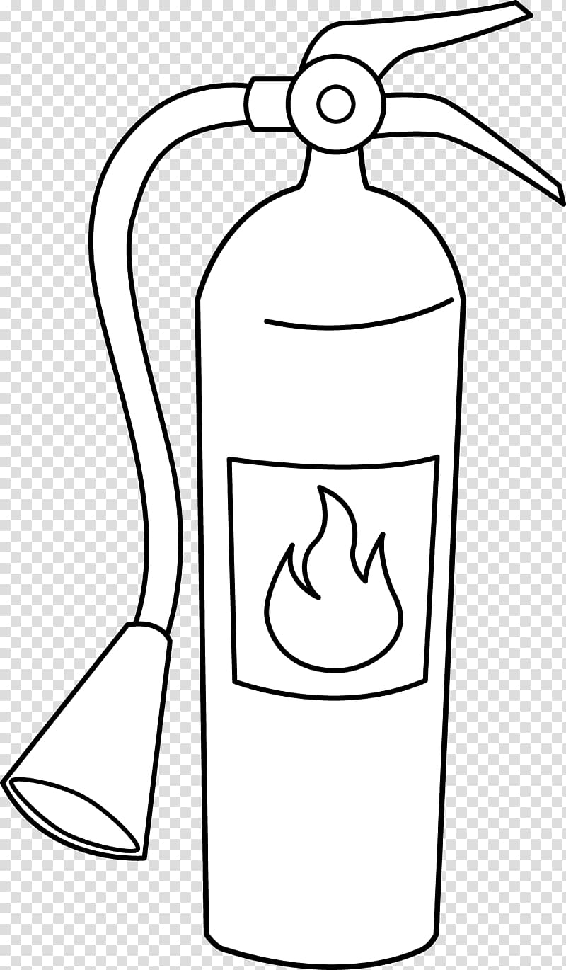 Fire extinguisher Coloring book Fire hydrant , Fire Line transparent background PNG clipart