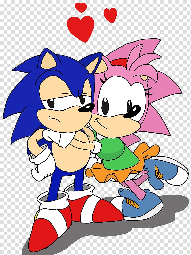 Sonic & Sega All-Stars Racing Sonic & Knuckles Amy Rose Sonic the Hedgehog Sonic CD, sonic goodbye transparent background PNG clipart