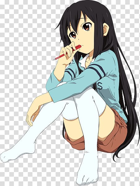 Azusa Nakano Mio Akiyama K-On! Tsumugi Kotobuki, Anime transparent background PNG clipart