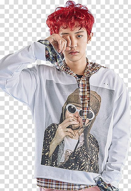 Chanyeol EXO Lucky One K-pop, exo lucky one transparent background PNG clipart