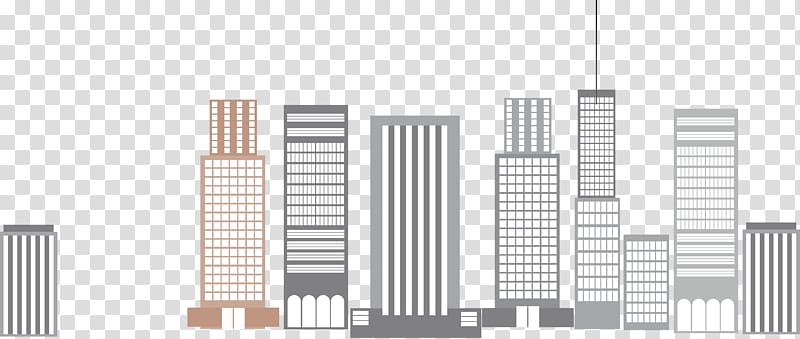 The Architecture of the City Building, Simplified pen; urban architecture transparent background PNG clipart