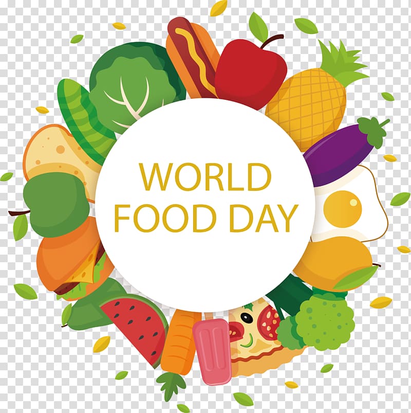 World Food Day , World Food Day Nutrition Cooking Eating, Fruit and vegetable food border transparent background PNG clipart