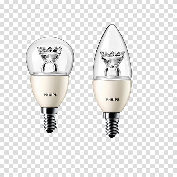 Incandescent light bulb LED lamp Philips, Creative Glass Bulb transparent background PNG clipart