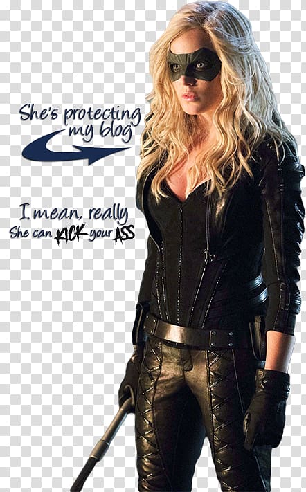 Black Canary Green Arrow Sara Lance Oliver Queen Roy Harper, emily bett rickards transparent background PNG clipart