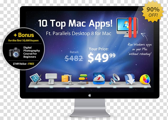 Computer Software MacBook Pro Apple Bundle iPhone, Altec Lansing transparent background PNG clipart
