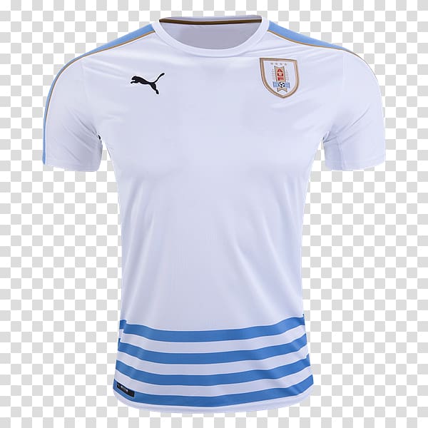 Uruguay national football team 2018 World Cup Copa América Centenario T-shirt Jersey, World Cup Jersey transparent background PNG clipart