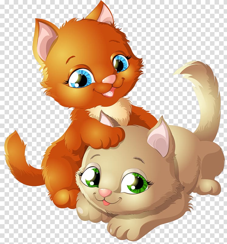 orange and gray cats illustration, Sphynx cat Kitten Puppy Cuteness , Big Cat kitten transparent background PNG clipart