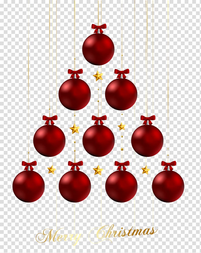 red Merry Christmas bauble decor, Ink cartridge Hewlett Packard Enterprise Toner cartridge Printer, Merry Christmas Red Ornaments transparent background PNG clipart