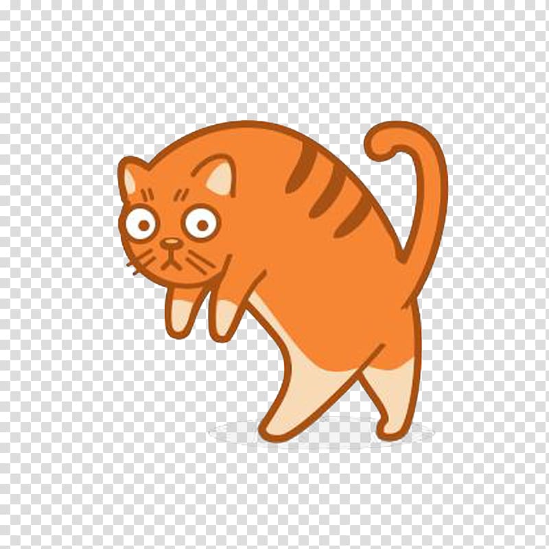 Cat Kitten Walking Purr Icon, Tiptoe cat transparent background PNG clipart