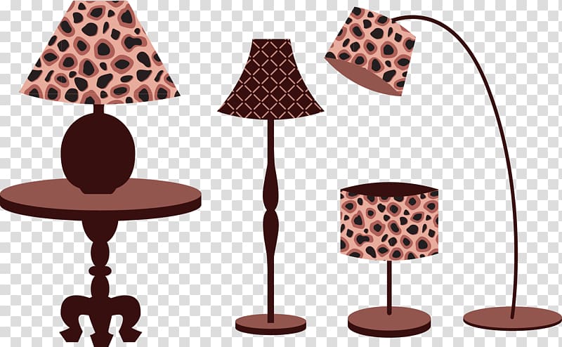 Table Lampe de bureau, Table lamps and floor lamps transparent background PNG clipart