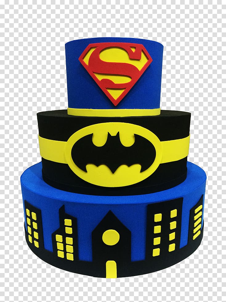Birthday cake Superman Spider-Man Wedding cake, cake transparent background PNG clipart