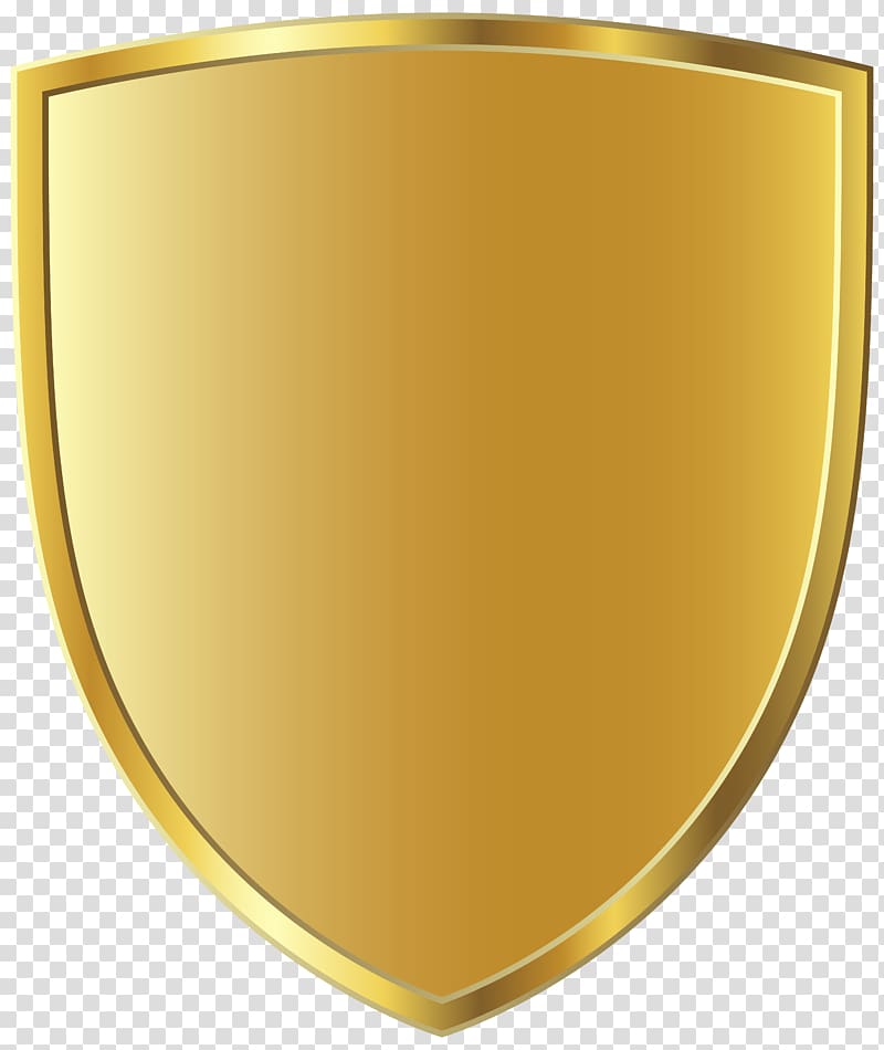 gold shield , Badge , Gold Badge Template transparent background PNG clipart