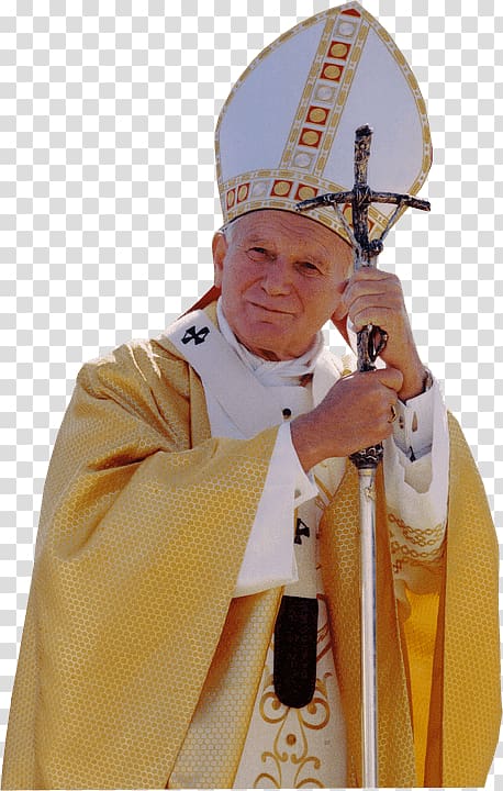 Pope John Paul II transparent background PNG clipart