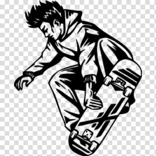 Skateboarding Drawing , skateboard transparent background PNG clipart
