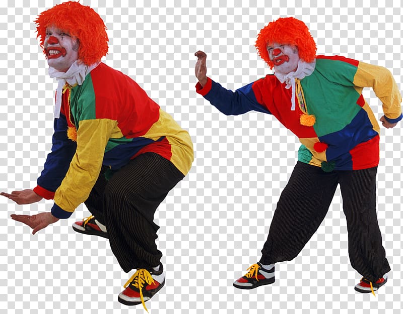 Clown transparent background PNG clipart