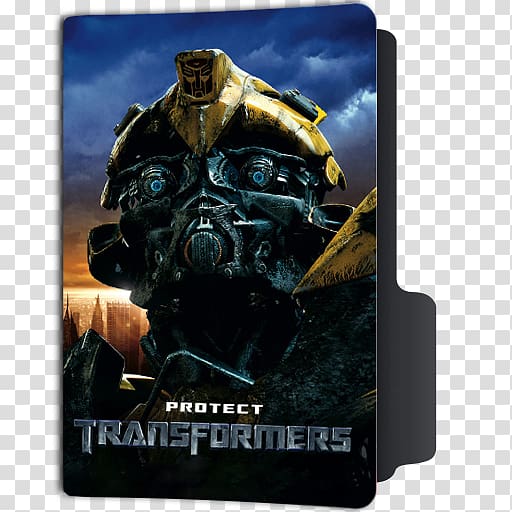 Optimus Prime Bumblebee Film poster Transformers, Transformers folder transparent background PNG clipart