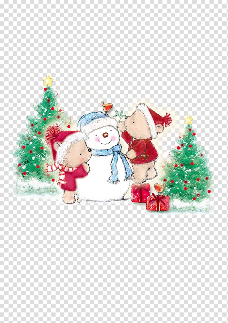 Santa Claus Christmas ornament Christmas tree, Christmas Santa Claus Free matting material transparent background PNG clipart